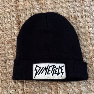 Dimepiece Black Knit Hat